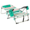 Vouwbare Stoel Groen 87 x 51 x 23 cm