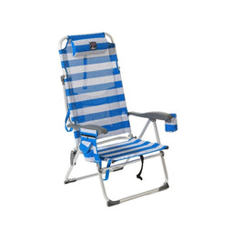 Vouwbare Stoel Marineblauw 108 x 47 x 30 cm