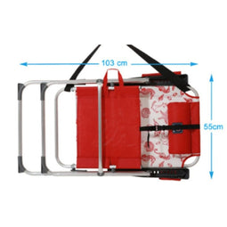 Vouwbare Stoel Rood 106 x 47 x 45 cm