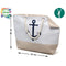 Strandtas 54 x 36,5 x 14 cm Anker