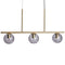 Sophia pendant brass