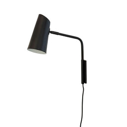 Pallas wall lamp black