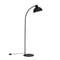 Eric black floor lamp flat base