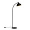 Eric black floor lamp flat base