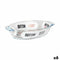 Serveerschaal Quttin 725 ml Glas Ovalen (6 Stuks)