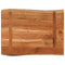 Tafelblad rechthoekig natuurlijke rand 70x60x3,8 cm acaciahout