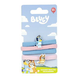 Haarelastiek Bluey Multicolour 4 Stuks