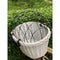 Hondenfietsmand - 45x30x30cm - tot 10 kg - wit