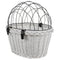 Hondenfietsmand - 45x30x30cm - tot 10 kg - wit