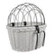 Hondenfietsmand - 45x30x30cm - tot 10 kg - wit