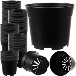 Kweekpotjes - set van 500 stuks - Ø16x13 cm - zwart