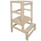 Leertoren - hout - 90x50x50cm - wit