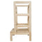 Leertoren - hout - 90x50x50cm - wit