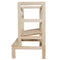 Leertoren - hout - 90x50x50cm - wit