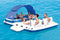 Opblaas eiland - Tropical Breeze - 389x274cm