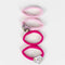 Haarelastiek Disney Princess Multicolour 4 Stuks