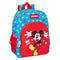 Schoolrugzak Mickey Mouse Clubhouse Fantastic Blauw Rood 33 x 42 x 14 cm