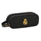 Pennenetui met 2 vakken Real Madrid C.F. Zwart 21 x 8 x 6 cm