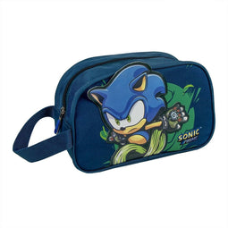 Reistasje Sonic Donkerblauw 100 % polyester 16 x 10 x 26 cm