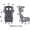 Racestoel OMP RS-PT2 FIA 8855-1999 Zwart