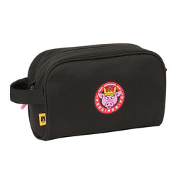Reistasje Kings League Porcinos Zwart 24 x 15 x 10 cm