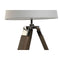 Bureaulamp Home ESPRIT Wit Bruin Hout 36 x 36 x 60 cm