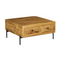 Homestylingshop Salontafel Evan 80 cm - Salontafel industrieel - Salon tafel