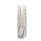 Annas collection - 2Pcs Ivory Swirl Rustic Wax Taper Candle 23Cm 3D Wick R