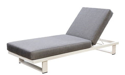 Yoi - Kazoku lounger alu white/mixed grey