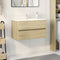 Wastafelkast 80x38,5x45 cm spaanplaat sonoma eikenkleurig