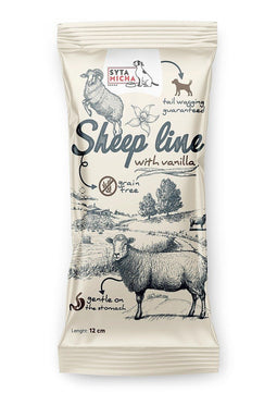 SYTA MICHA Sheep line Sheep with vanilla - kauwstaaf voor hond - 12 cm