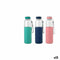 Thermosfles Bewinner Glas Siliconen 600 ml 7,2 x 7,2 x 25 cm (12 Stuks)