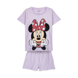 Pyjama Kinderen Minnie Mouse Paars Maat 3 Jaar