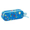 Pennenetui met 2 vakken The Paw Patrol Pups rule Blauw 21 x 8 x 6 cm