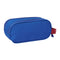 Pennenetui met 2 vakken F.C. Barcelona Marineblauw 21 x 8 x 6 cm 3D
