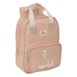 Schoolrugzak Sophie la Girafe Beige 20 x 28 x 8 cm