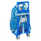 Schoolrugzak met Wielen The Paw Patrol Pups rule Blauw 20 x 28 x 8 cm