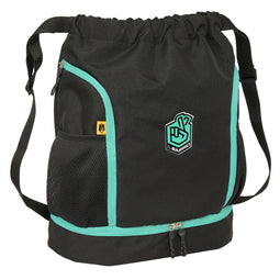 Rugtas met Koordjes Kings League El barrio Zwart 35 x 40 x 1 cm
