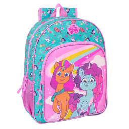 Schoolrugzak My Little Pony Magic Roze Turkoois 33 x 42 x 14 cm