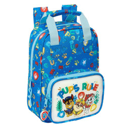 Schoolrugzak The Paw Patrol Pups rule Blauw 20 x 28 x 8 cm