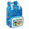 Schoolrugzak The Paw Patrol Pups rule Blauw 20 x 28 x 8 cm