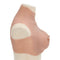 Borstprothese voor travestieten D-cup silicone naturel