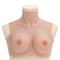 Borstprothese voor travestieten E-cup silicone naturel