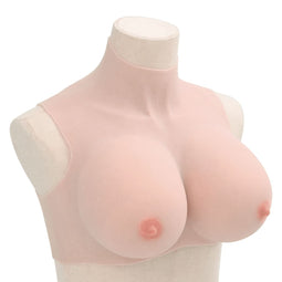 Borstprothese voor travestieten H-cup silicone kaukasisch
