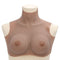Borstprothese voor travestieten D-cup silicone tan