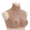 Borstprothese voor travestieten C-cup silicone tan