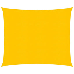 Zonnezeil 160 g/m 2x2 m HDPE geel