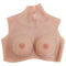 Borstprothese voor travestieten D-cup silicone naturel