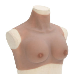 Borstprothese voor travestieten B-cup silicone tan