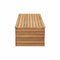 Kist Eucalyptushout 48,5 x 109,5 x 37 cm